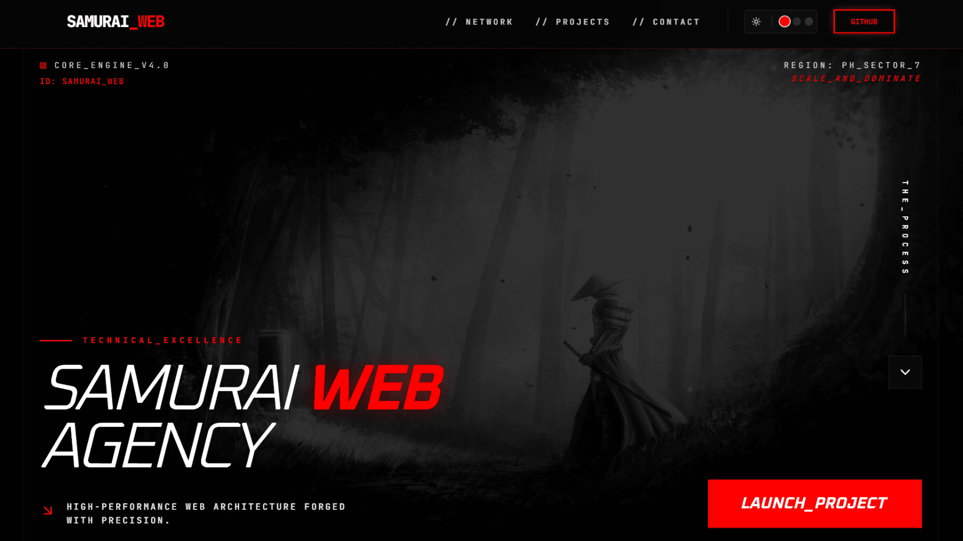 Samurai Agency Web
