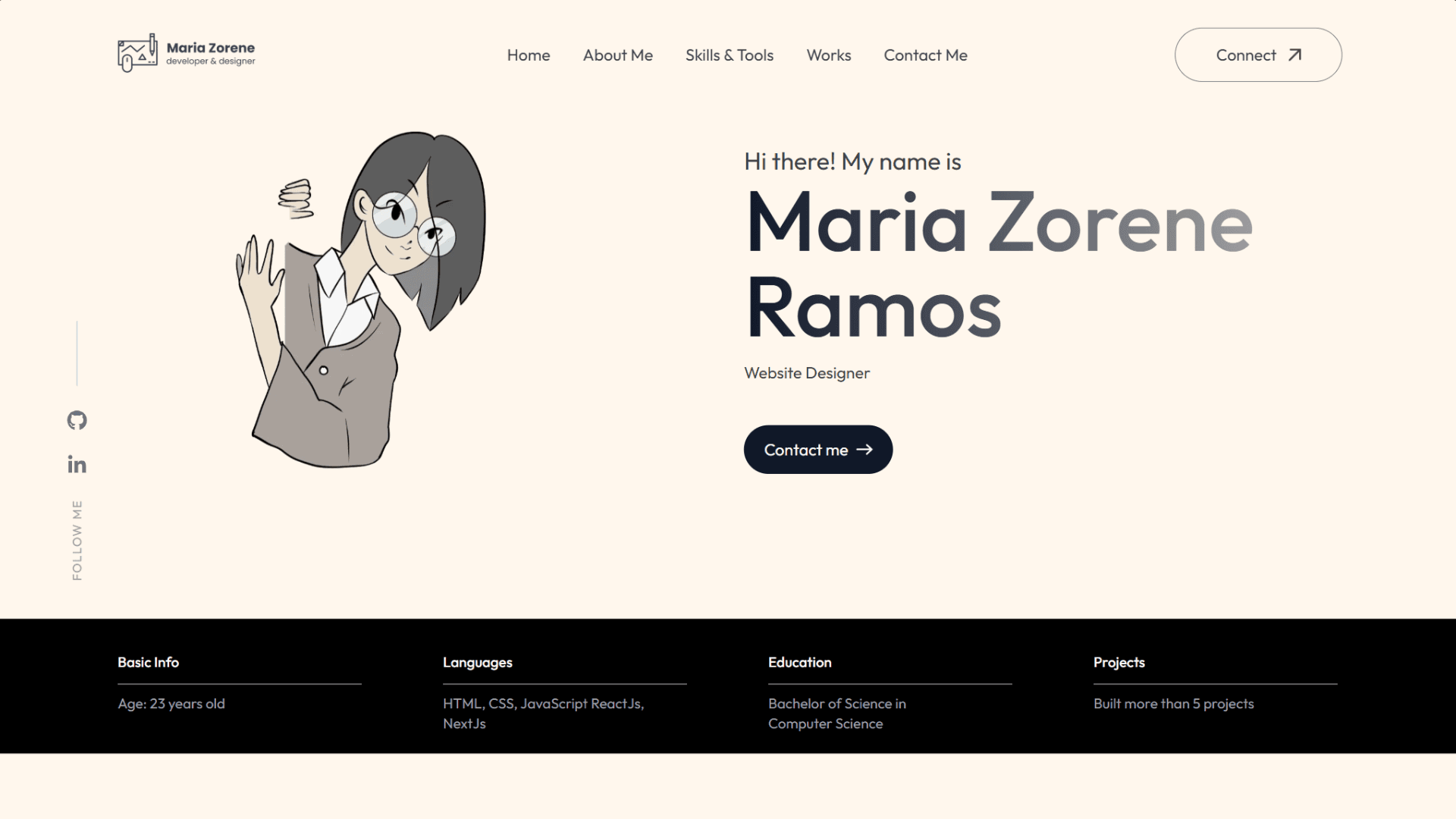Minimalist Style Portfolio